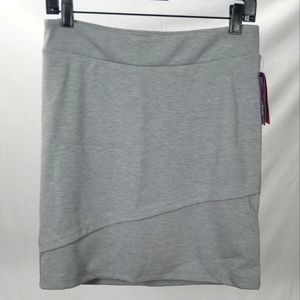 Shapesational Gray Skirt with Built in Slimming Shapewear Lining NWT